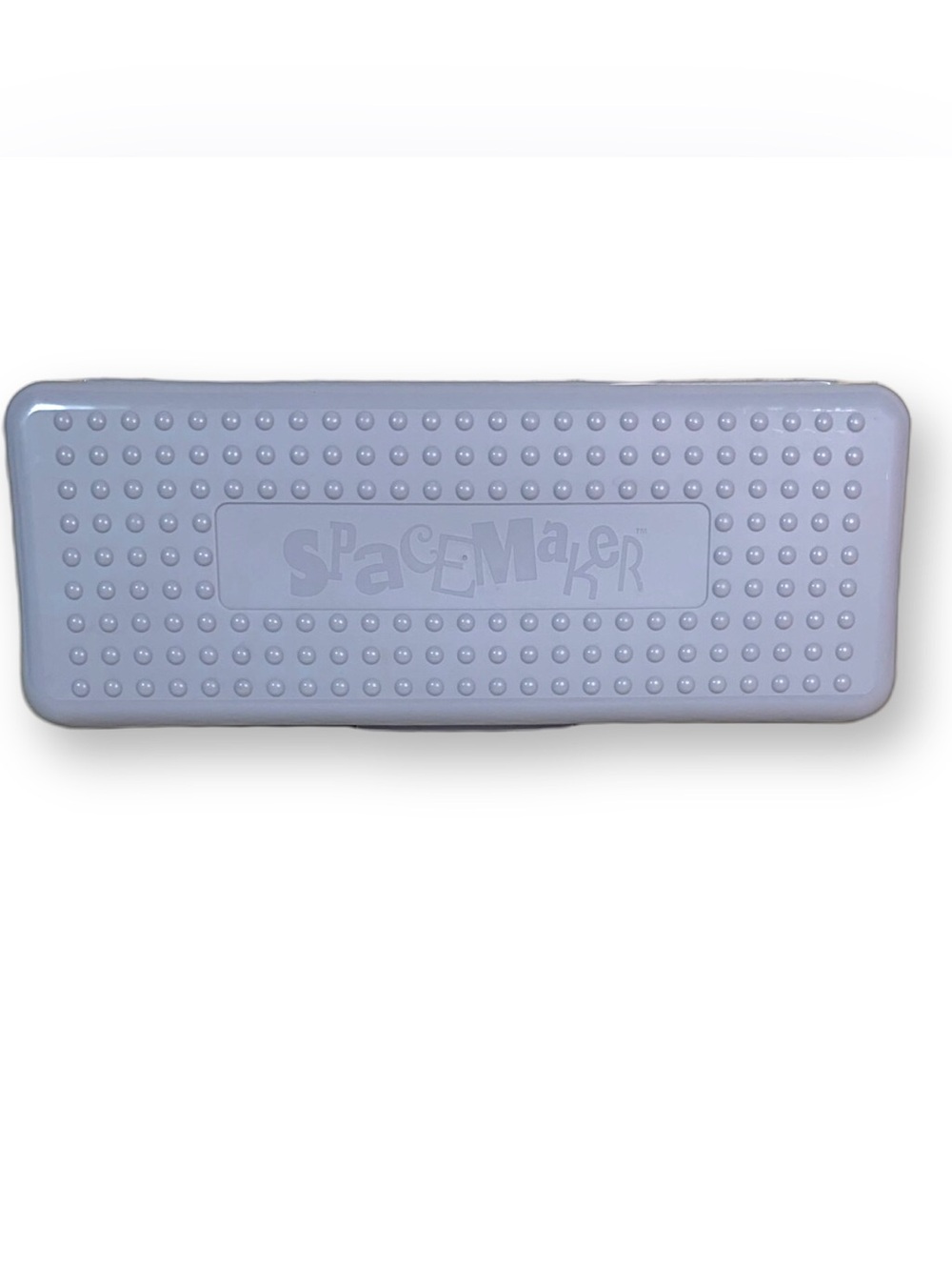Spacemaker Grey and Black Pencil Box 13in School Supply Pencil Case